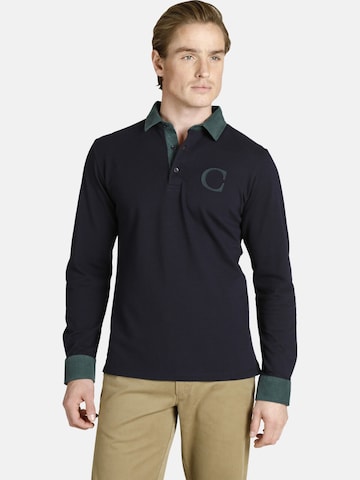 Charles Colby Poloshirt 'Duke Blake' in Blau: predná strana