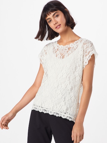 Cream - Blusa 'Vivi' em branco: frente