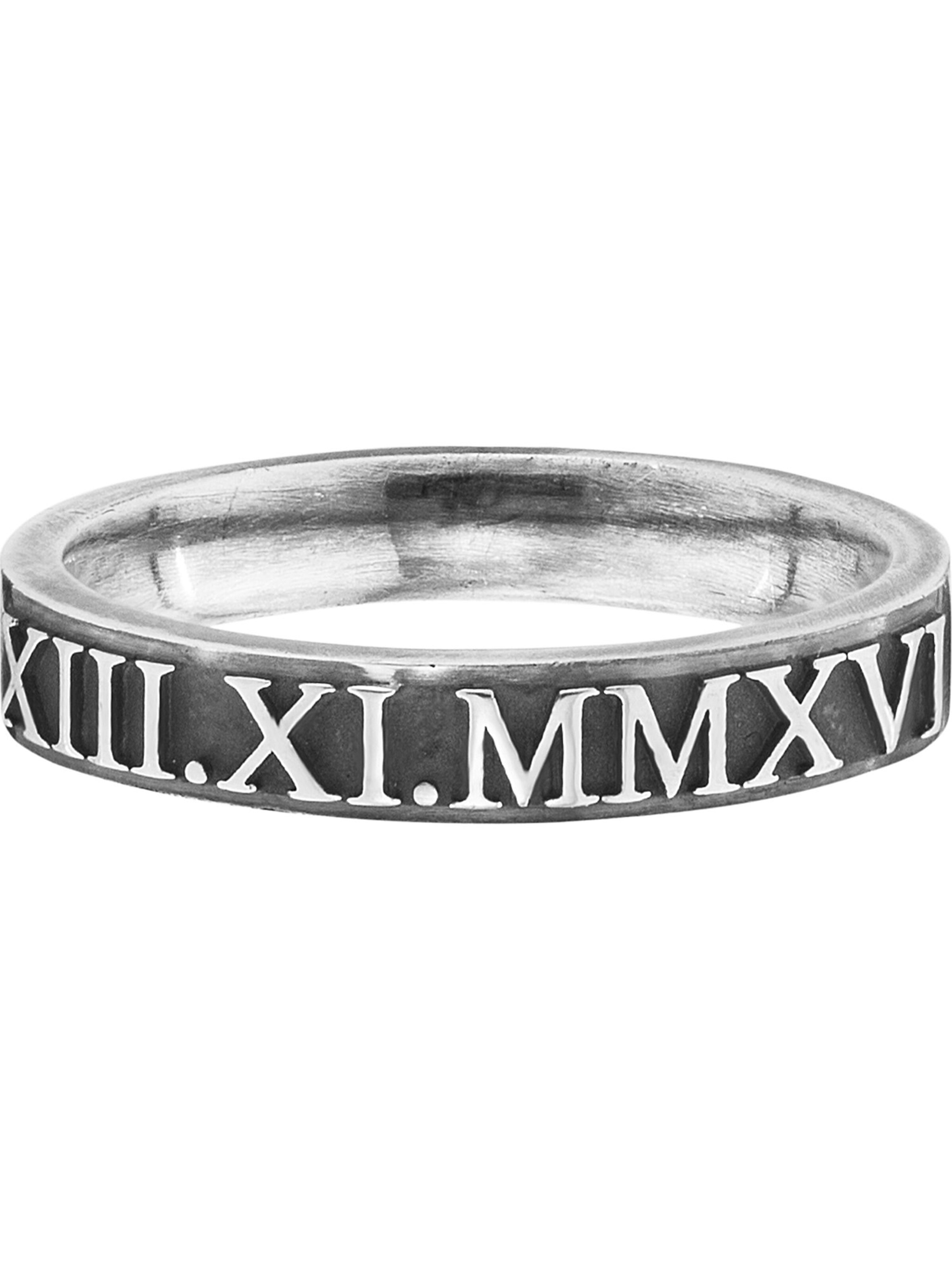 caï Ring in Silber: Vorderseite