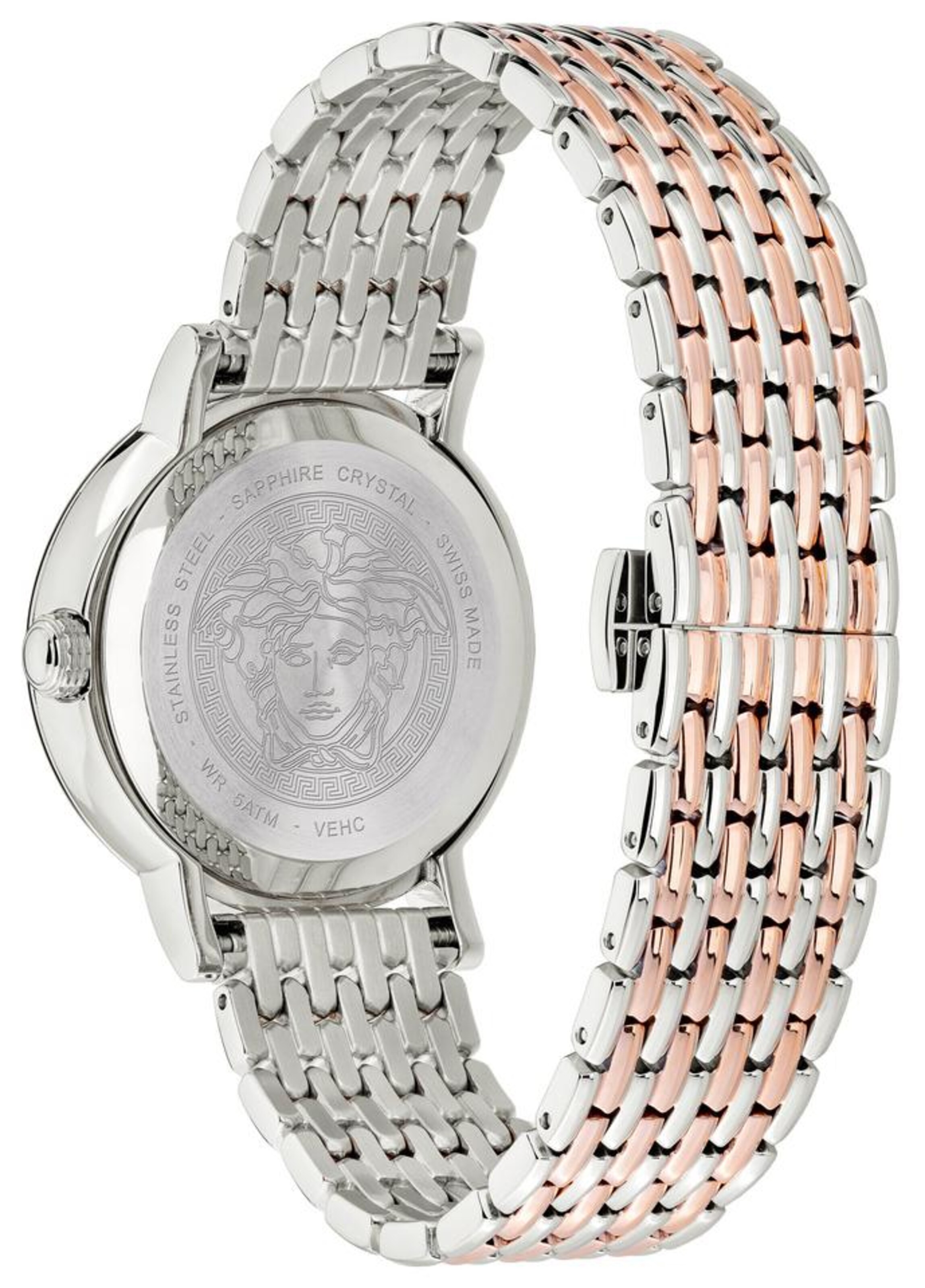 VERSACE Analog Watch 'Virtus' in Silver