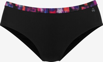 LASCANA Bikini Bottoms in Black: front