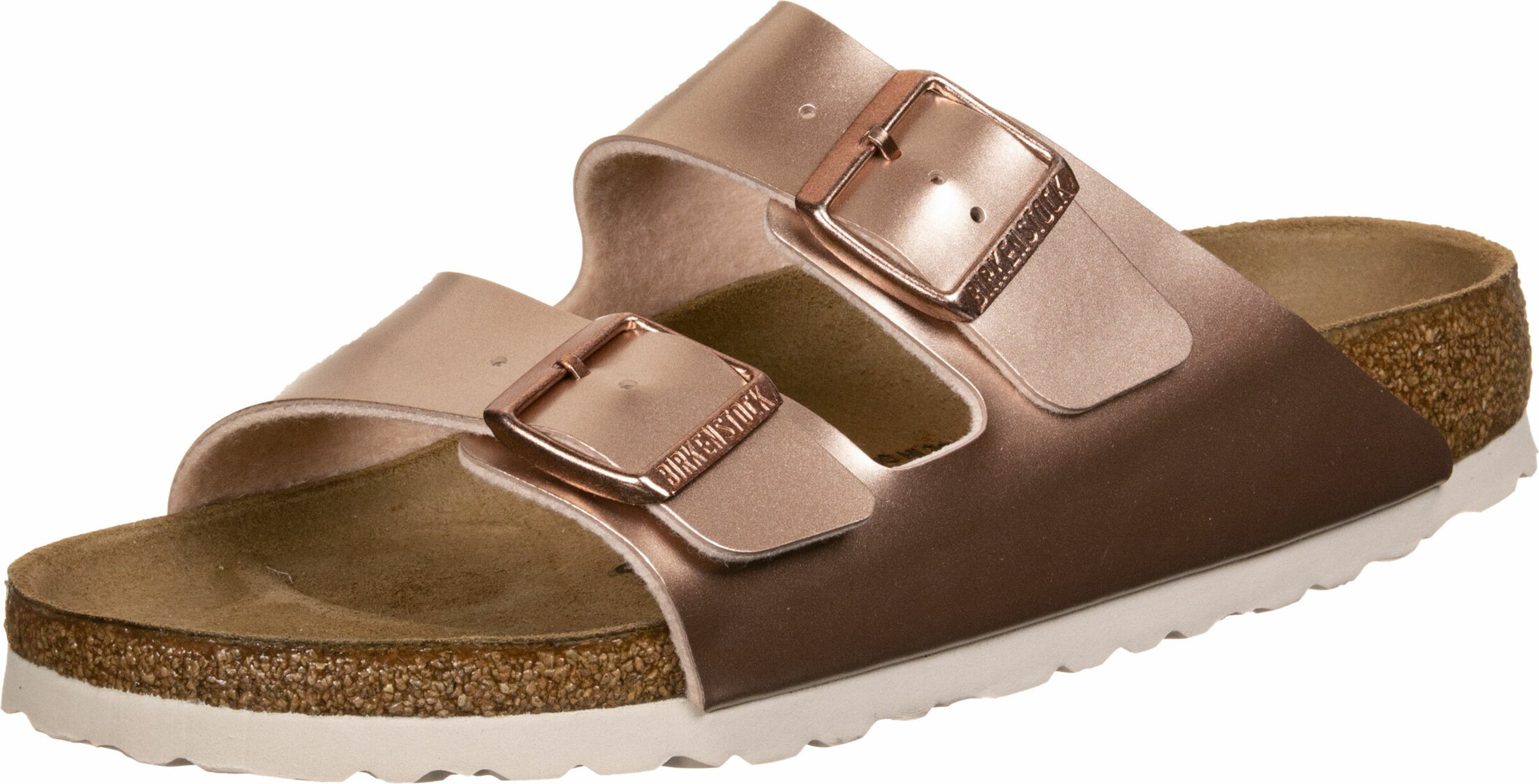 BIRKENSTOCK Открытая обувь 'Arizona BF W' в Золотой: спереди