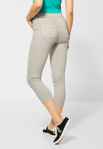 STREET ONE Slimfit Jeans in Grau