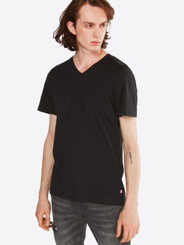 JACK & JONES Shirt 'Plain' in Black: front