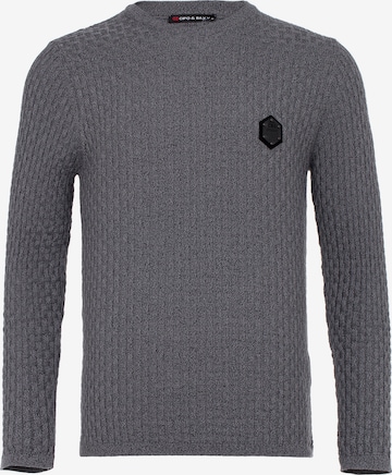 CIPO & BAXX Pullover in Grau: predná strana