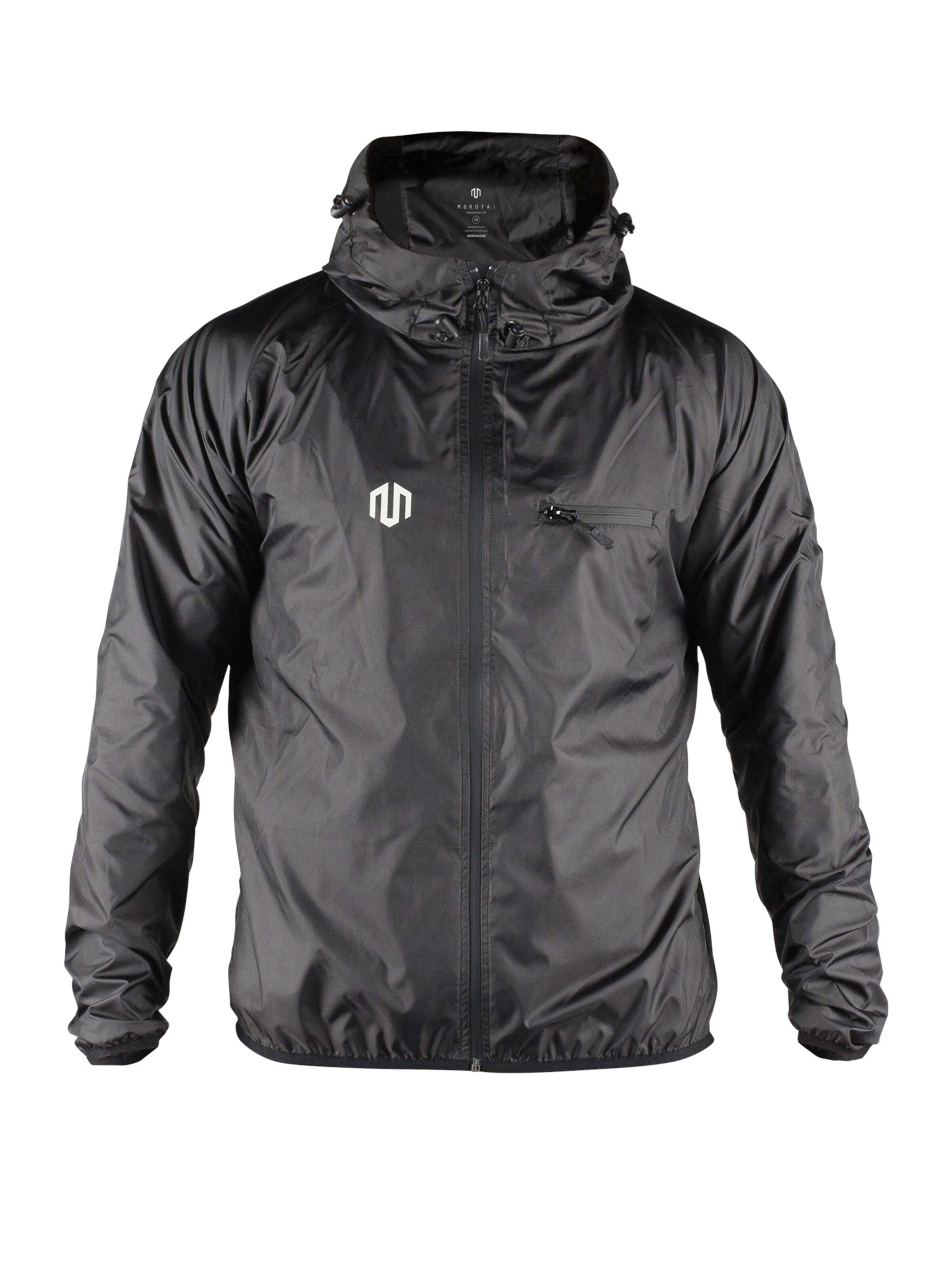 MOROTAI - Funktionsjacke 'Light Windbreaker 2.0' in schwarz
