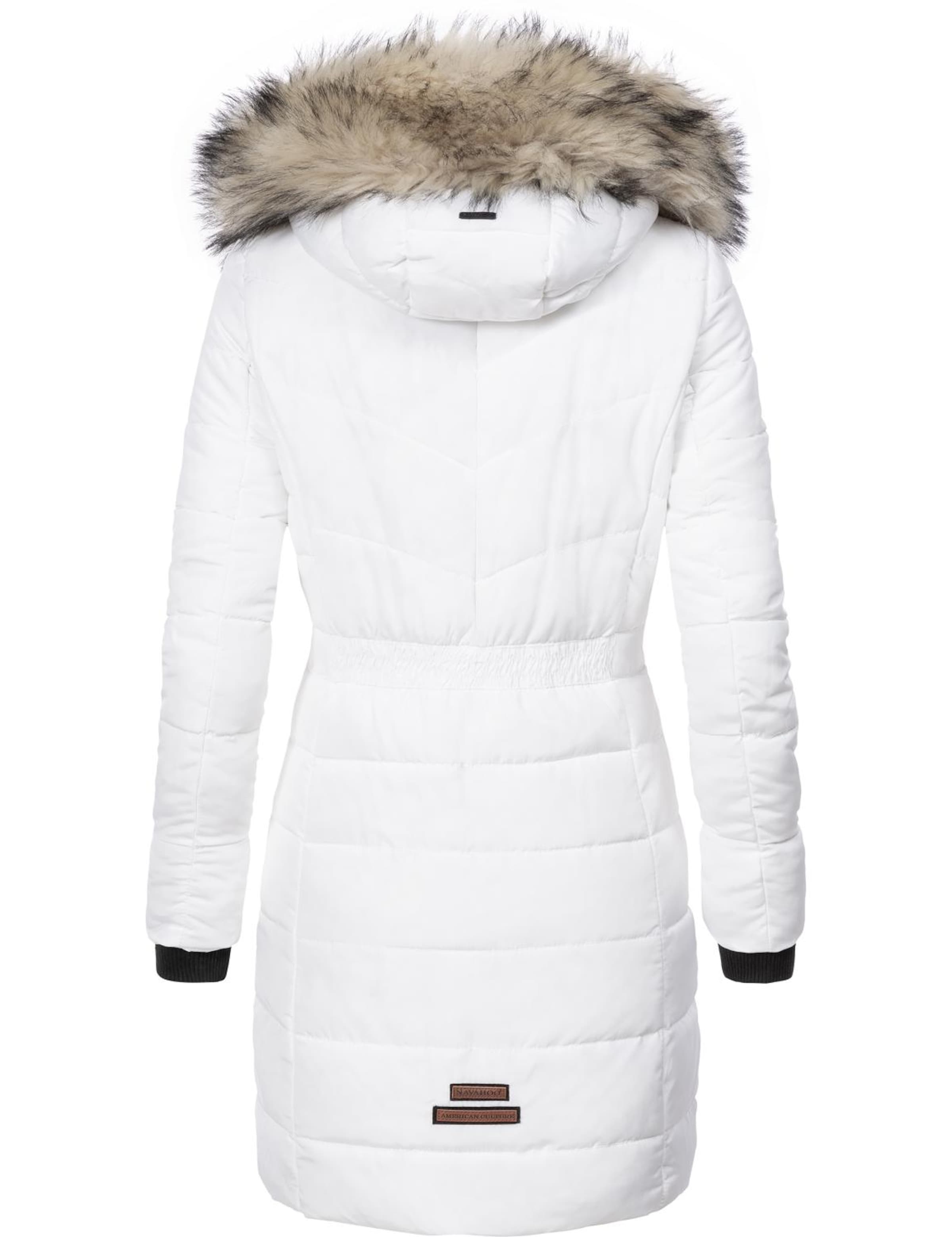 Palton de iarnă 'Paula' de la NAVAHOO pe alb