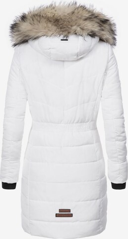 NAVAHOO Χειμερινό παλτό 'Paula' σε λευκό