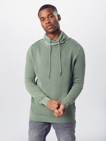 Key Largo Regular Fit Pullover 'Mst Lech' in Grün: predná strana