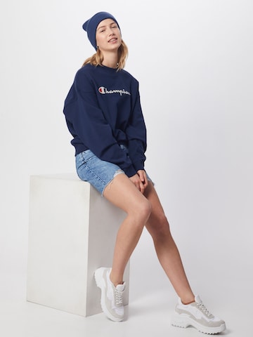 Champion Authentic Athletic Apparel Sweatshirt in Blue