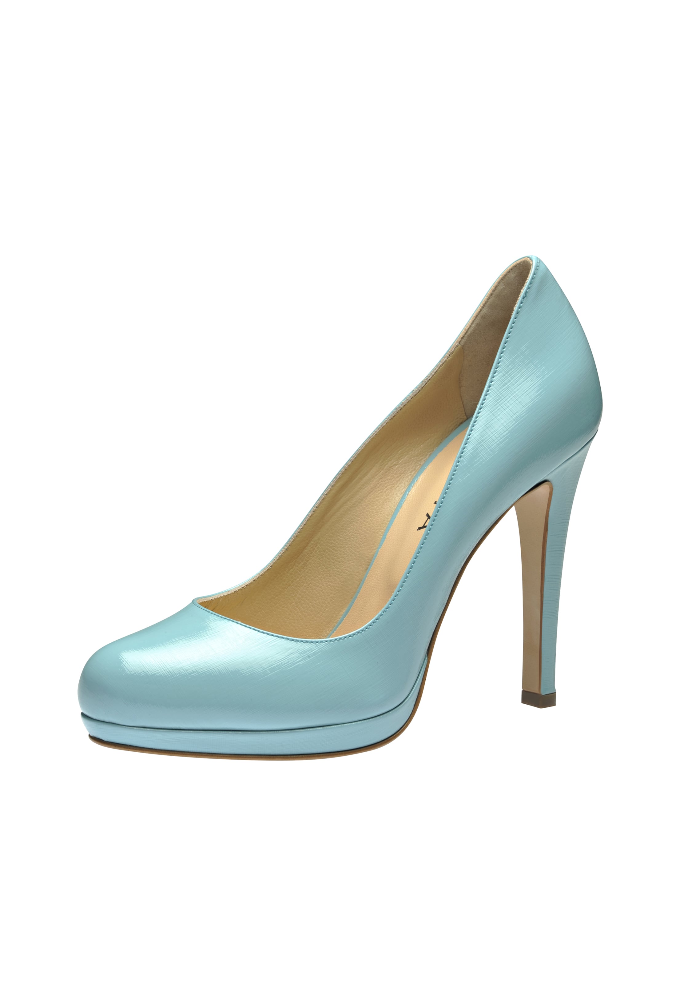 EVITA Pumps in Blauw: voorkant