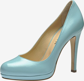 EVITA Pumps in Blauw: voorkant