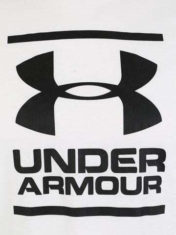 Maglia funzionale 'Foundation' di UNDER ARMOUR in bianco