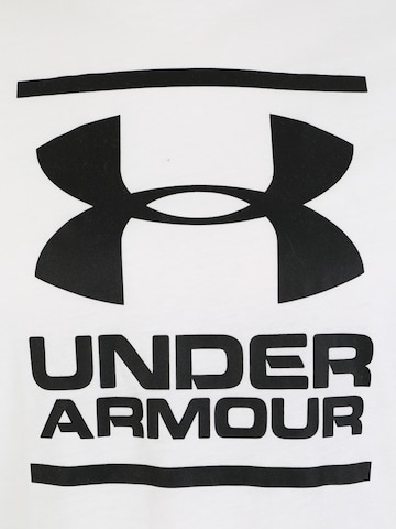 UNDER ARMOUR Функционална тениска 'Foundation' в бяло