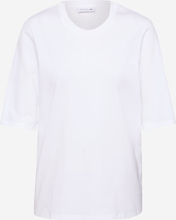 Maglietta di LACOSTE in bianco: frontale