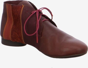 THINK! Lace-Up Ankle Boots in Brown