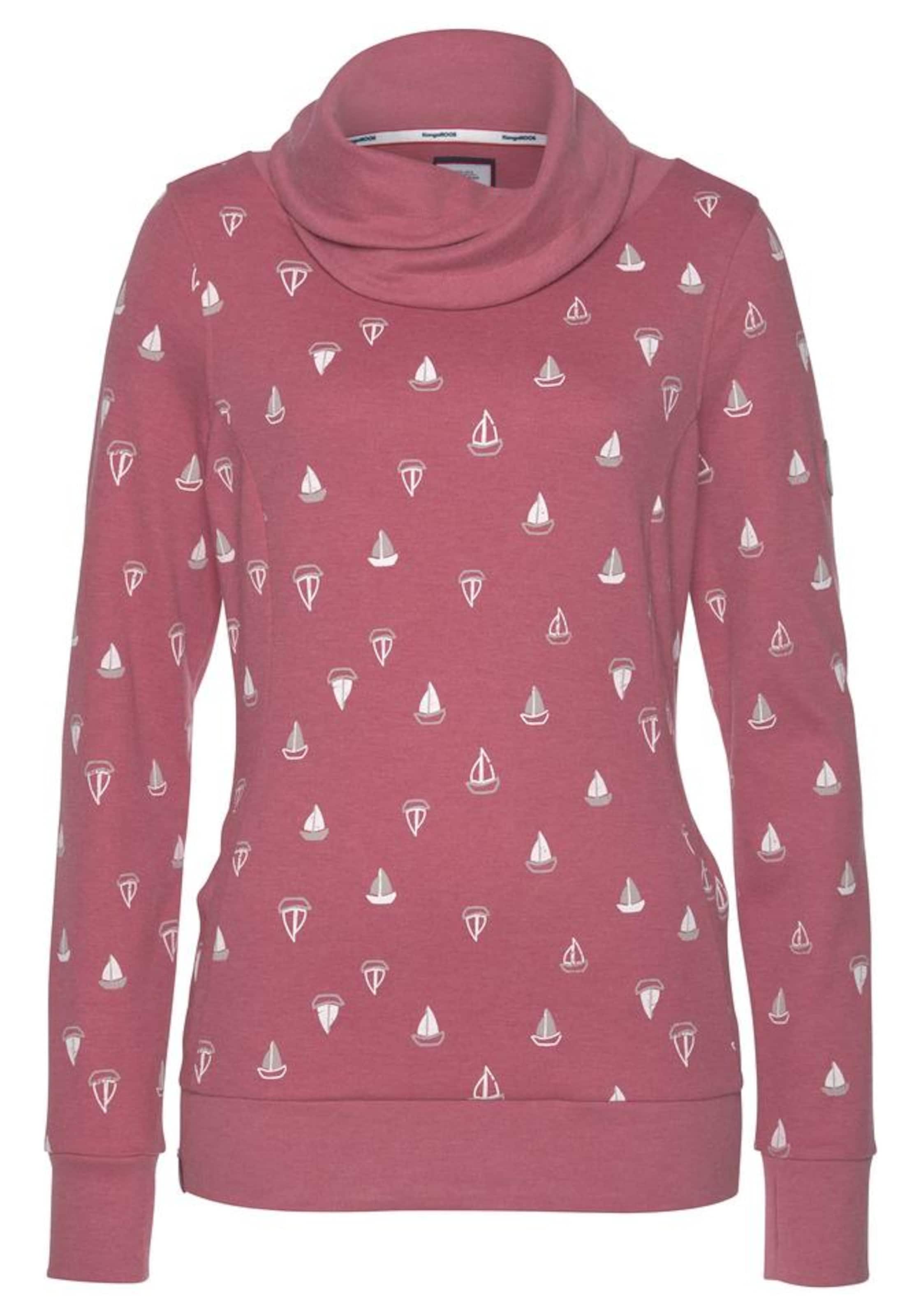 KangaROOS Sweatshirt in Pink: Vorderseite