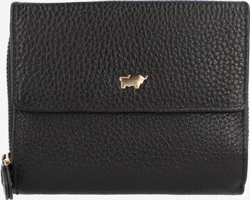 Braun Büffel Wallet 'Asti' in Black: front