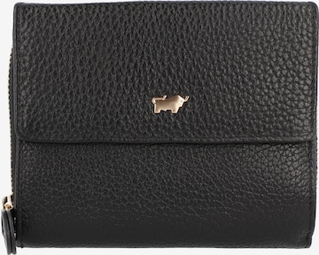 Braun Büffel Wallet 'Asti' in Black: front