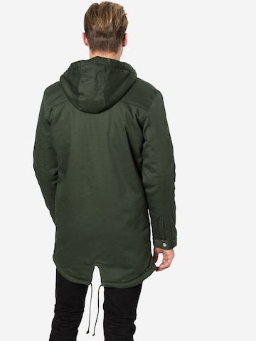 Only & Sons Between-Seasons Parka 'ALEX' in Green