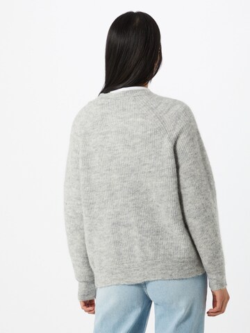 Cardigan 'Lulu' SELECTED FEMME en gris