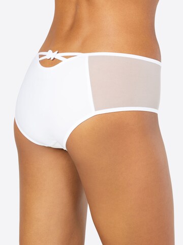 PASSIONATA Boyshorts 'Miss Joy' in White: back