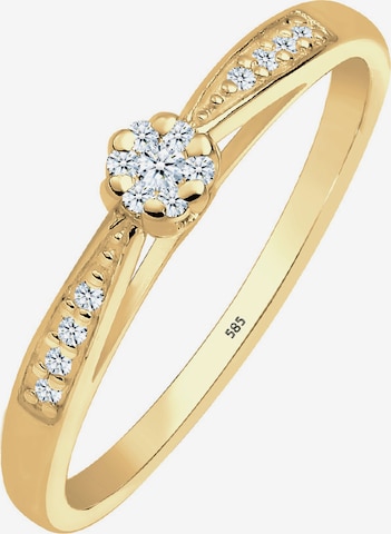 Elli DIAMONDS Ring in Goud: voorkant