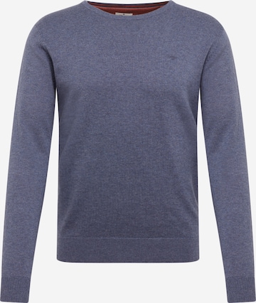 TOM TAILOR Sweater in Blue: front