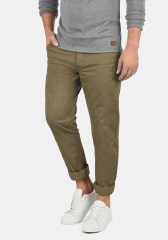 BLEND Regular Chino Pants 'Tromp' in Brown: front