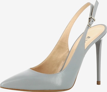 EVITA Sling Pumps 'ALINA' in Grau: predná strana