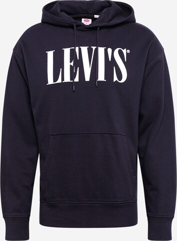 LEVI'S ® Sweatshirt 'Relaxed Graphic Hoodie' in Schwarz: predná strana