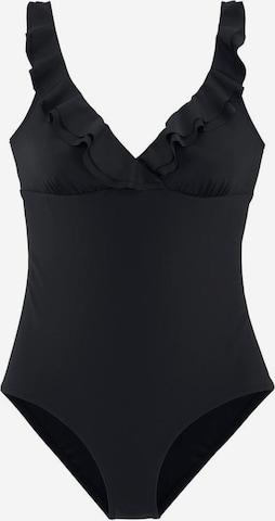 JETTE Swimsuit in Black: front