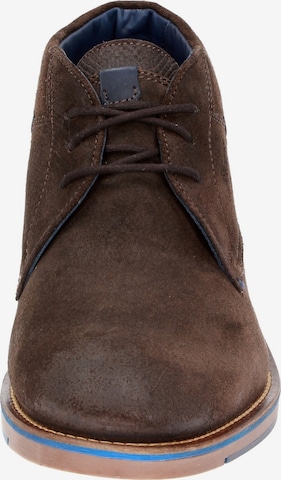 SIOUX Lace-Up Boots in Brown