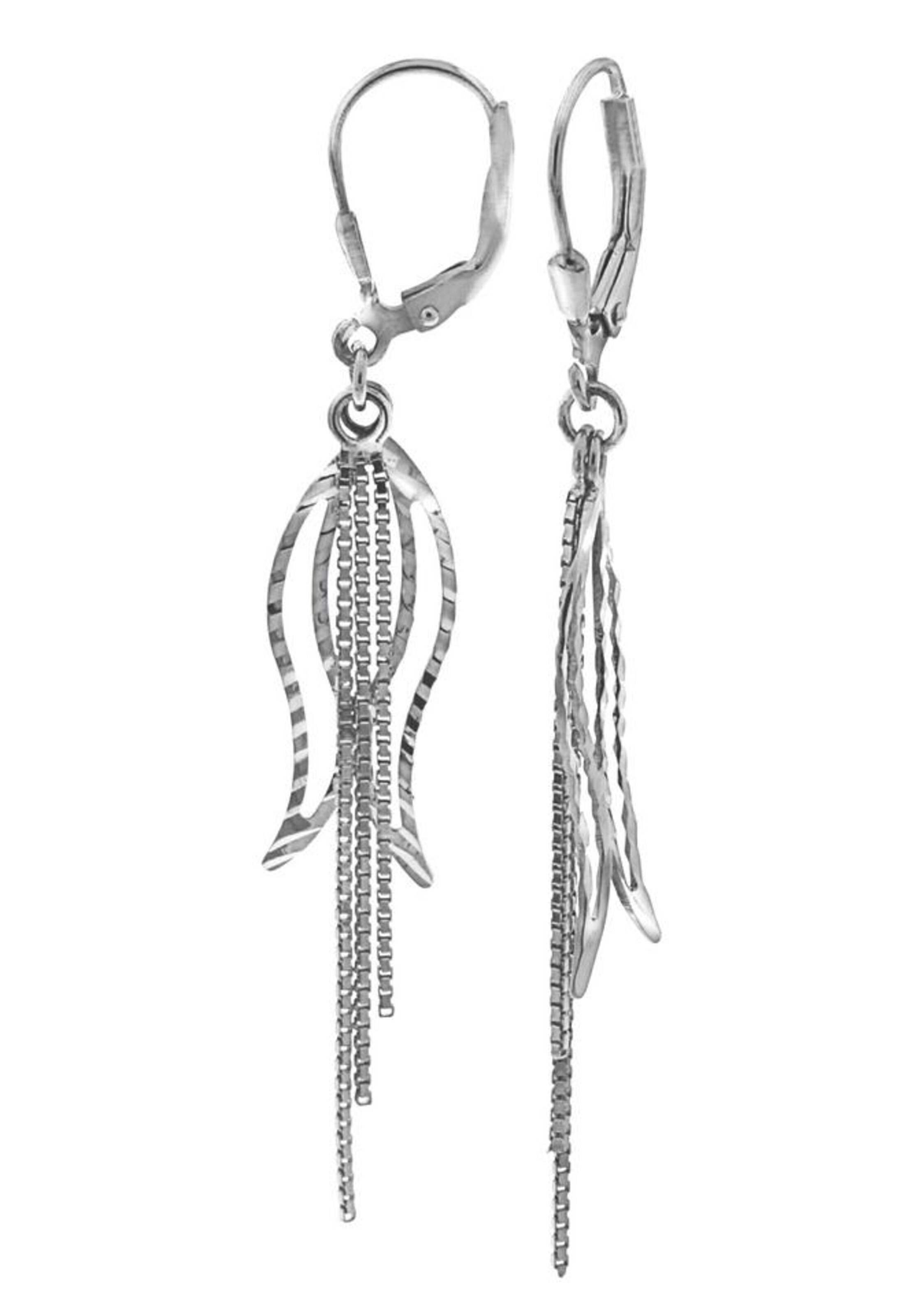 FIRETTI Earrings in Silver: front