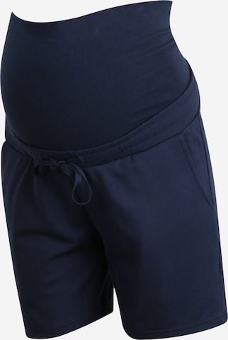 MAMALICIOUS Pants 'Lif' in Blue: front