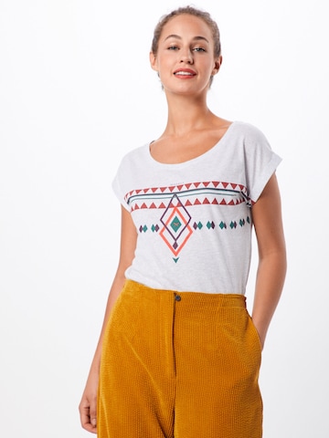 Tricou 'Hopi' de la Iriedaily pe alb: față