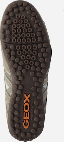 Sneaker bassa 'UOMO SNAKE' di GEOX in marrone