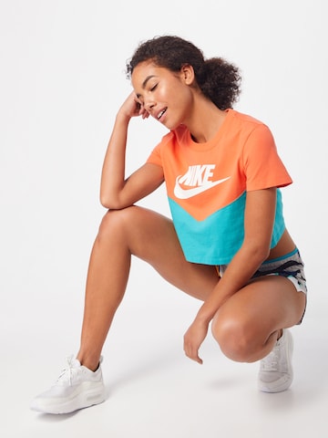 Nike Sportswear Tričko – modrá