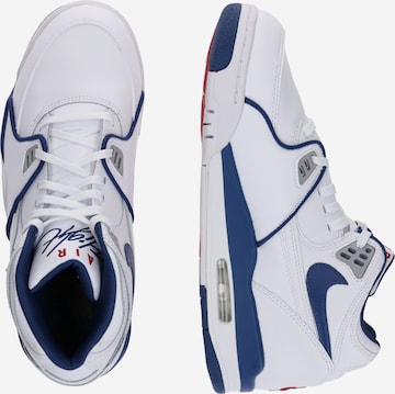 Baskets basses 'AIR FLIGHT 89' Nike Sportswear en blanc