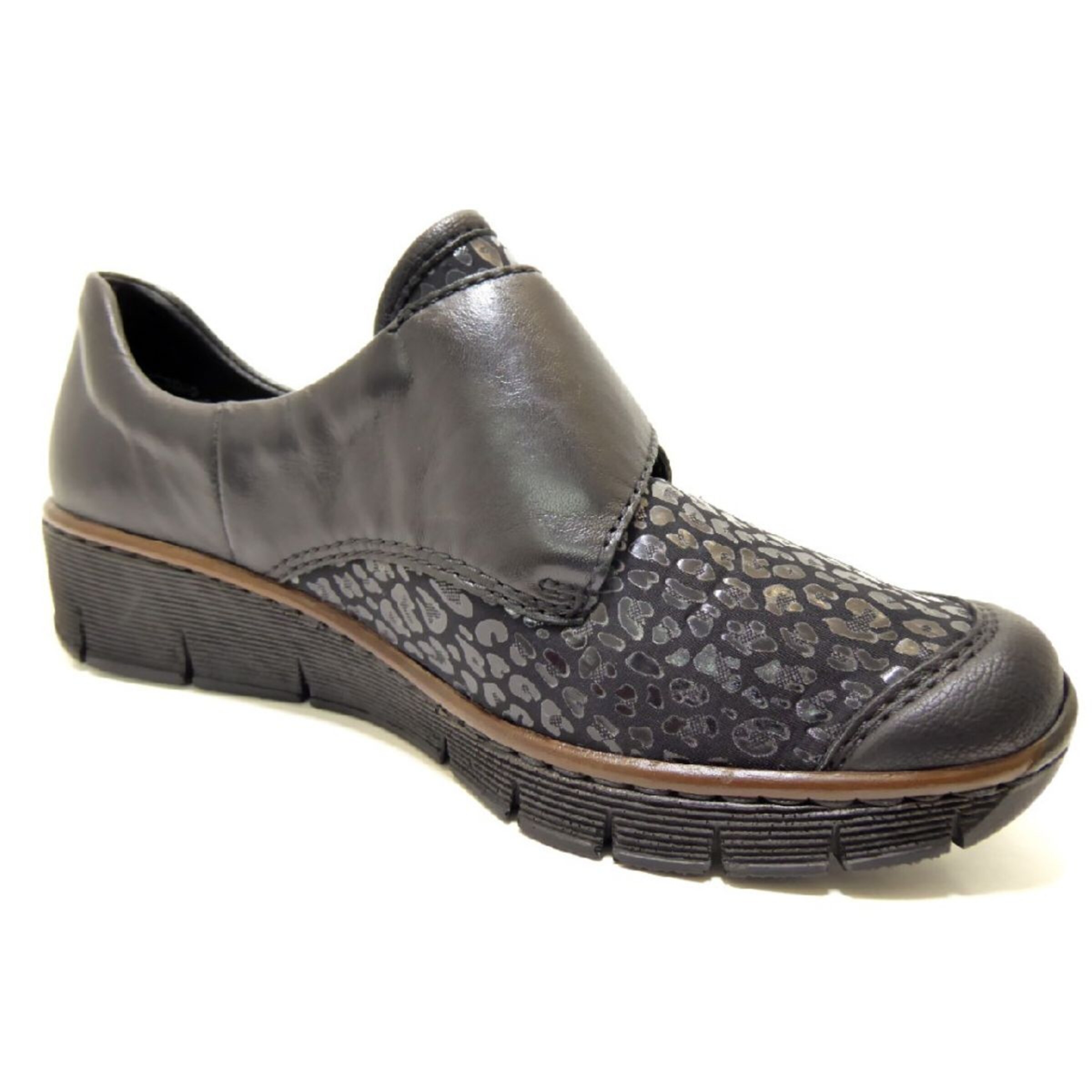 Slip on Rieker en noir