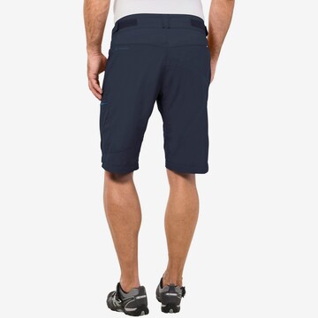 VAUDE Regular Workout Pants 'Tamaro' in Blue