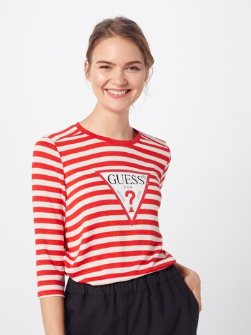 GUESS Shirt in Rot: predná strana