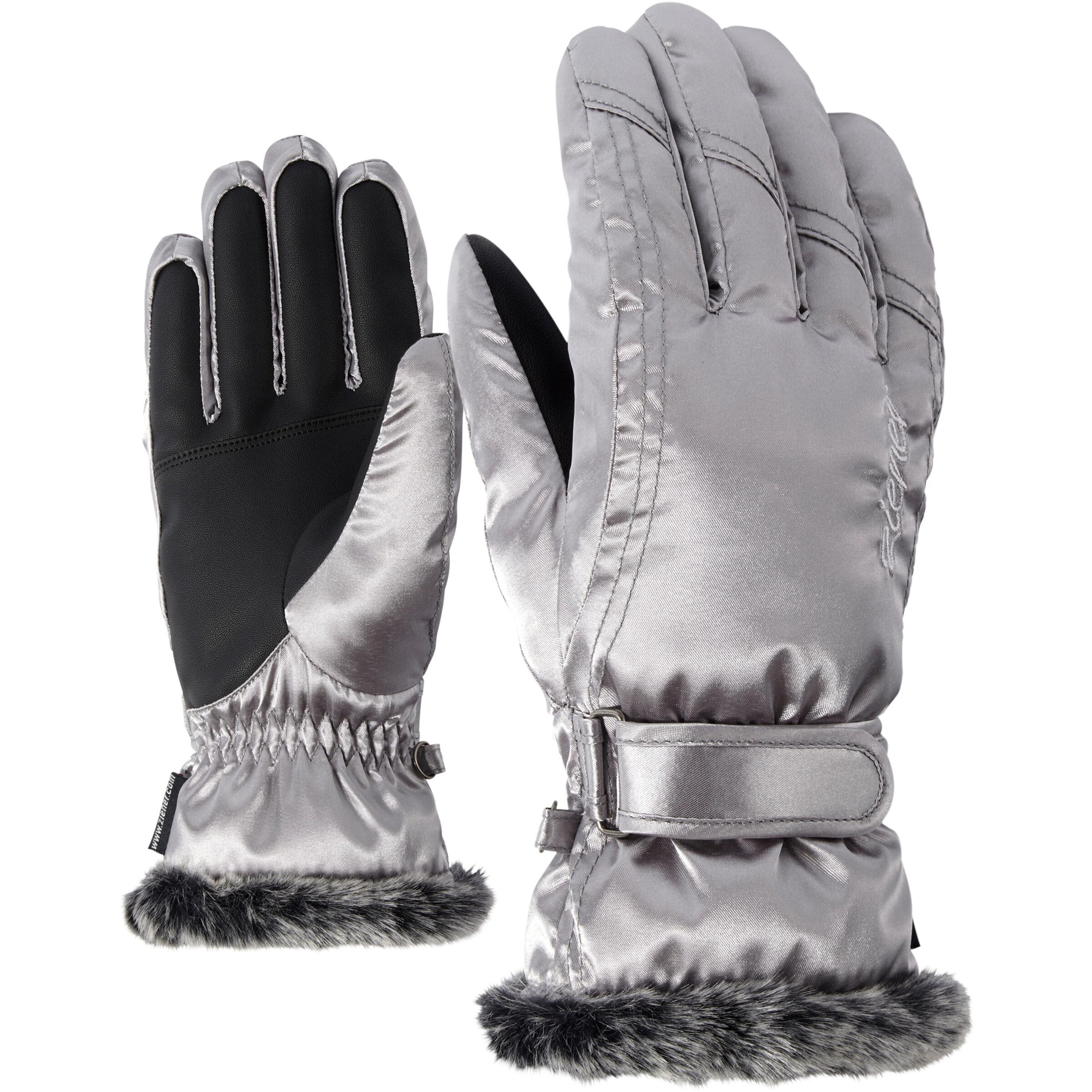 ZIENER - Skihandschuhe 'Kim' in schwarz