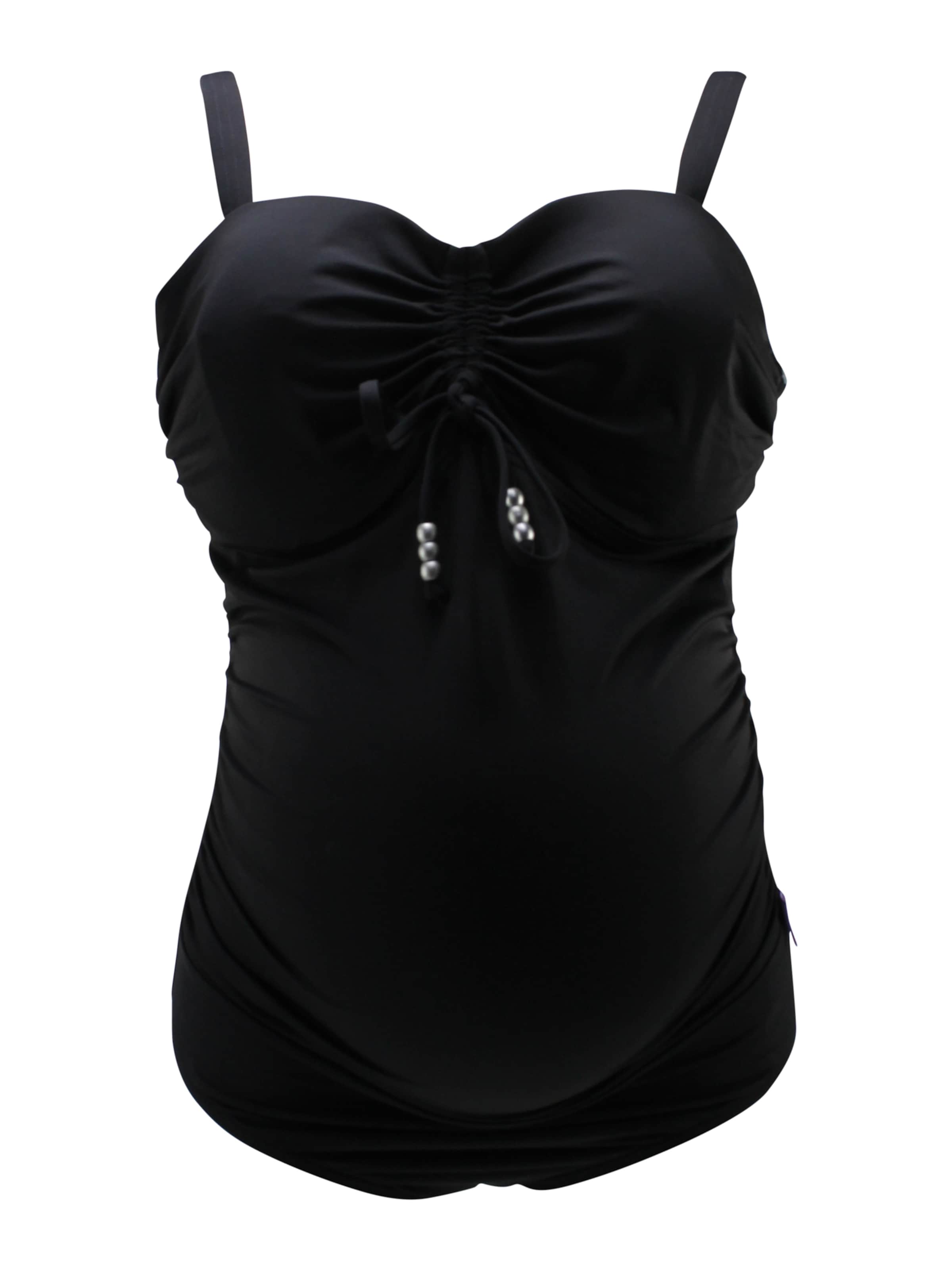 petit amour Korzetová Plavky 'Camerona' – černá: přední strana