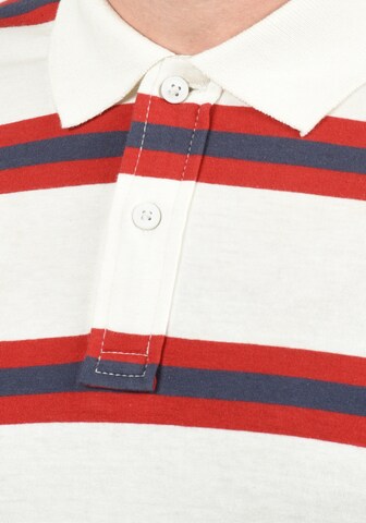 BLEND Poloshirt 'Pique' in Weiß