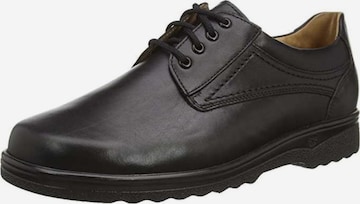 Ganter Lace-Up Shoes in Black: front