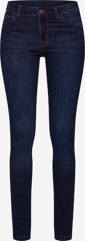 Urban Classics Skinny Jeans in Blue: front