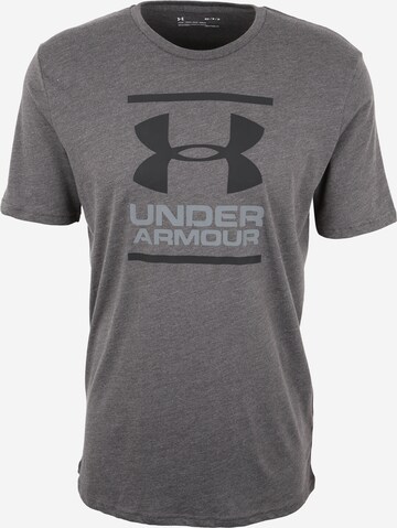 UNDER ARMOUR Funktionsshirt 'Foundation' in Grau: predná strana