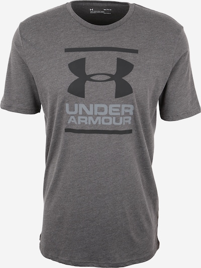 UNDER ARMOUR Functioneel shirt 'Foundation' in de kleur Lichtgrijs / Donkergrijs, Productweergave