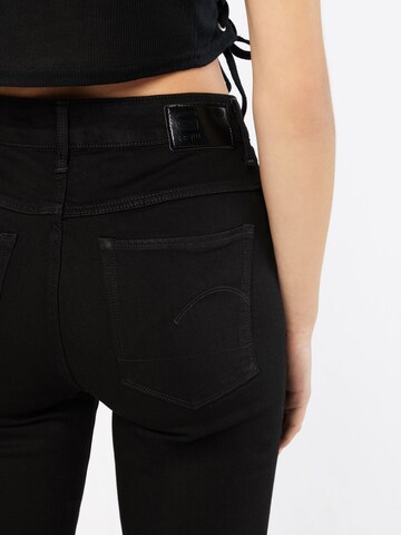 G-Star RAW Skinny Jeans 'Deconst' in Schwarz